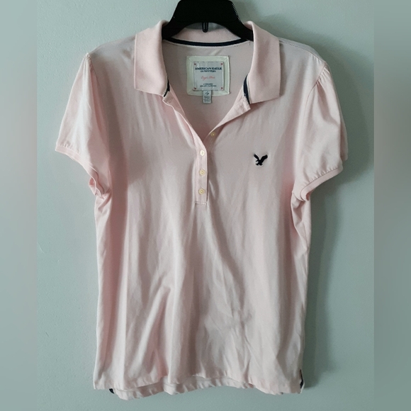 American Eagle Outfitters Tops - American Eagle Outfitters Y2K Polo Shirt